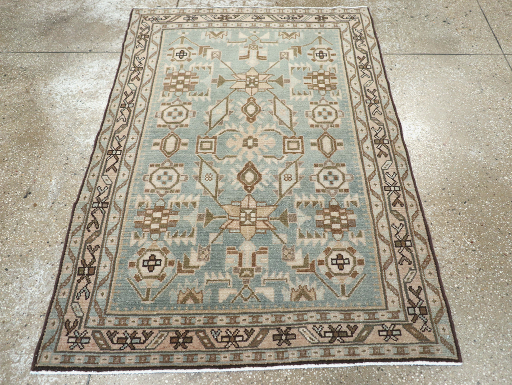 Vintage Persian Malayer Throw Rug (Pair: 1 of 2), No.26584 - Gss