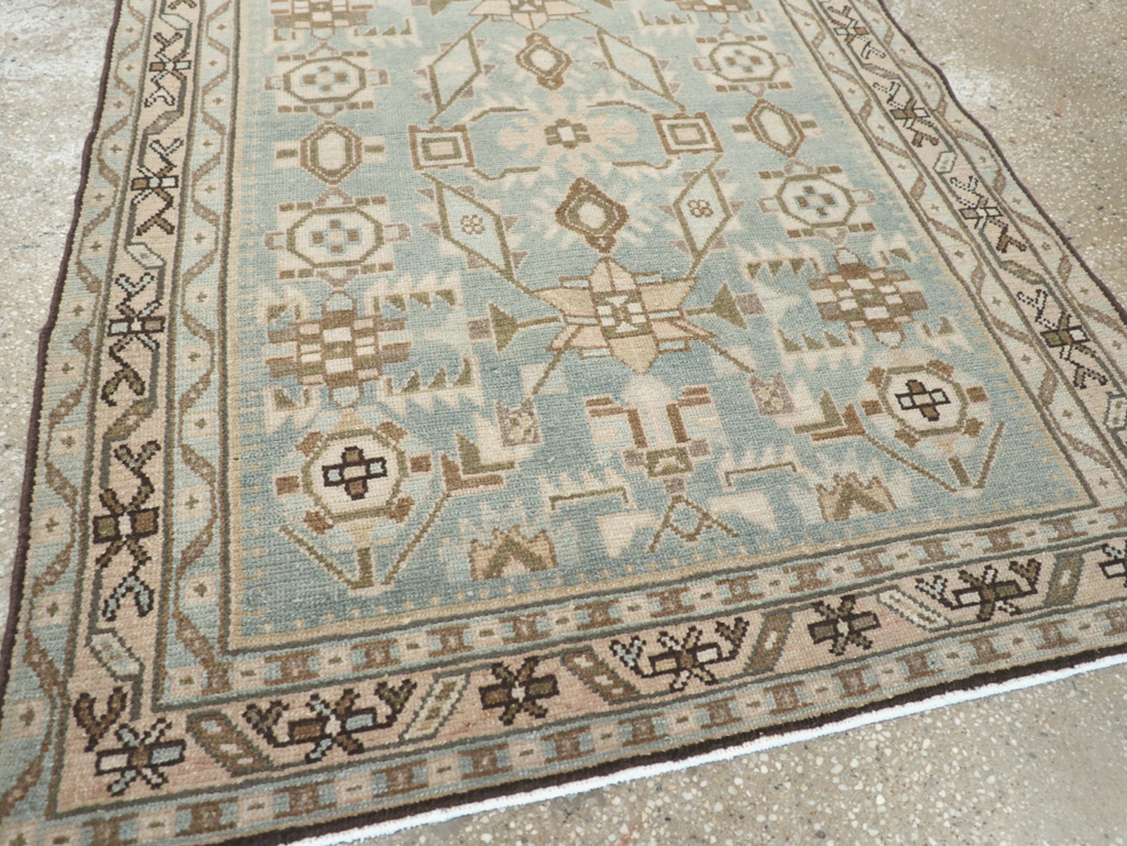 Vintage Persian Malayer Throw Rug (Pair: 1 of 2), No.26584 - Gss