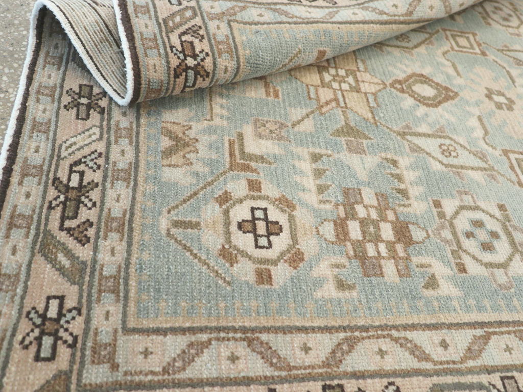 Vintage Persian Malayer Throw Rug (Pair: 1 of 2), No.26584 - Gss