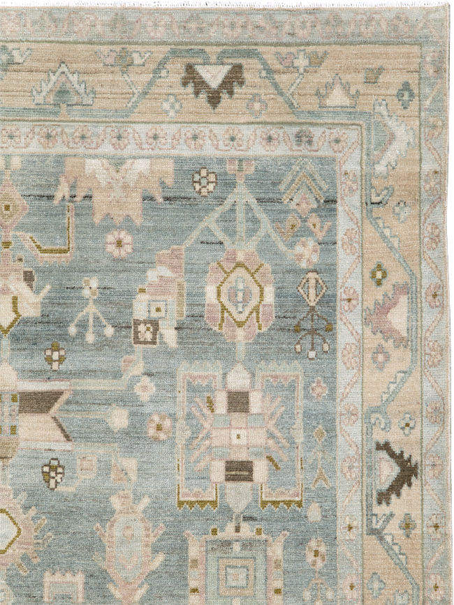 Vintage Persian Malayer Rug, No.26588 - Gss