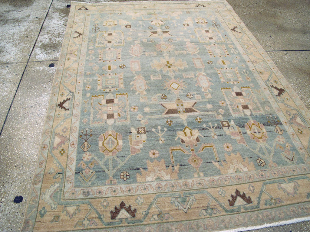 Vintage Persian Malayer Rug, No.26588 - Gss
