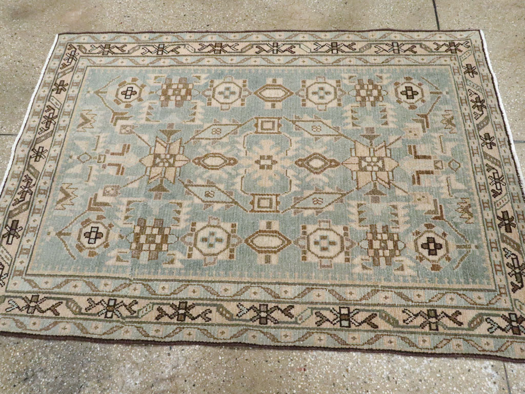 Vintage Persian Malayer Throw Rug (Pair: 2 of 2), No.26590 - Gss