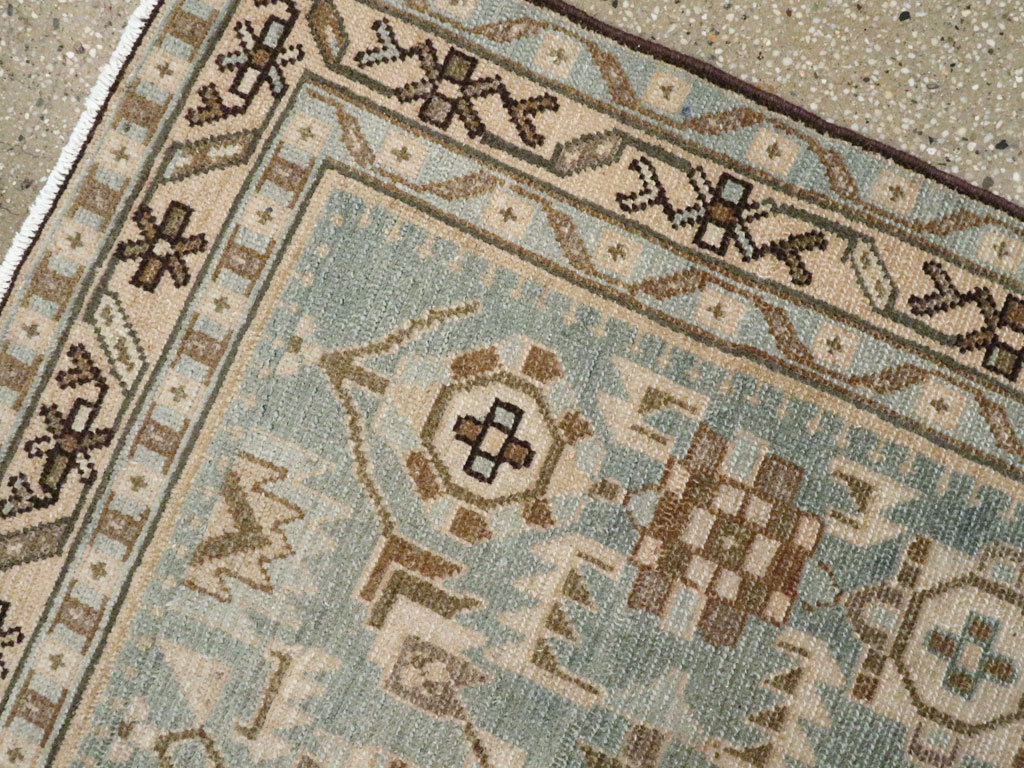 Vintage Persian Malayer Throw Rug (Pair: 2 of 2), No.26590 - Gss