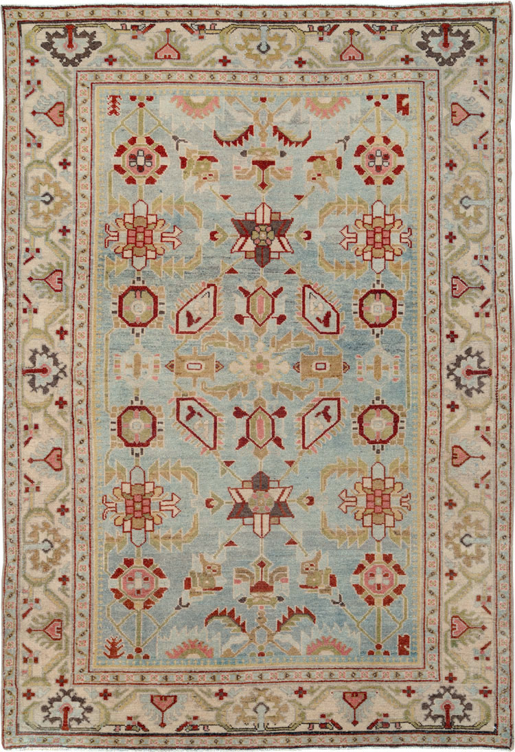 Vintage Persian Malayer Rug, No.26592 - Gss