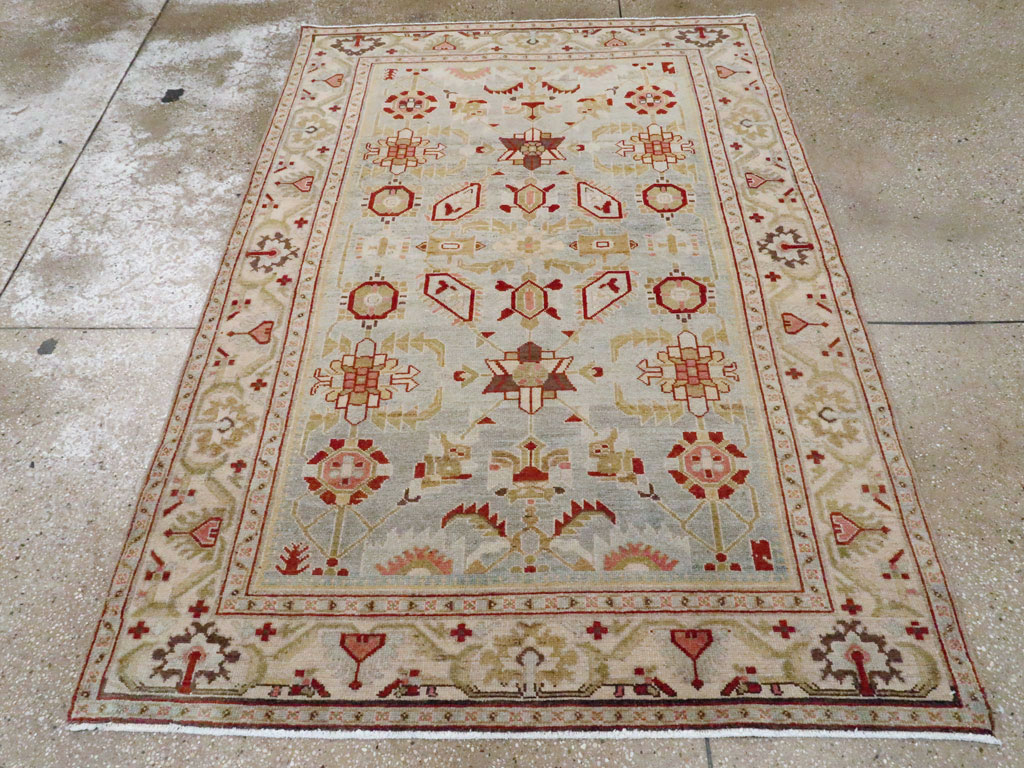 Vintage Persian Malayer Rug, No.26592 - Gss