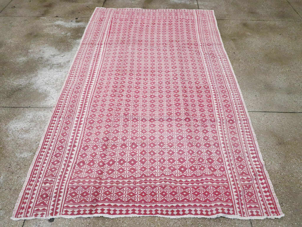 Vintage Persian Reversible Flatweave, No.26598 - Gss