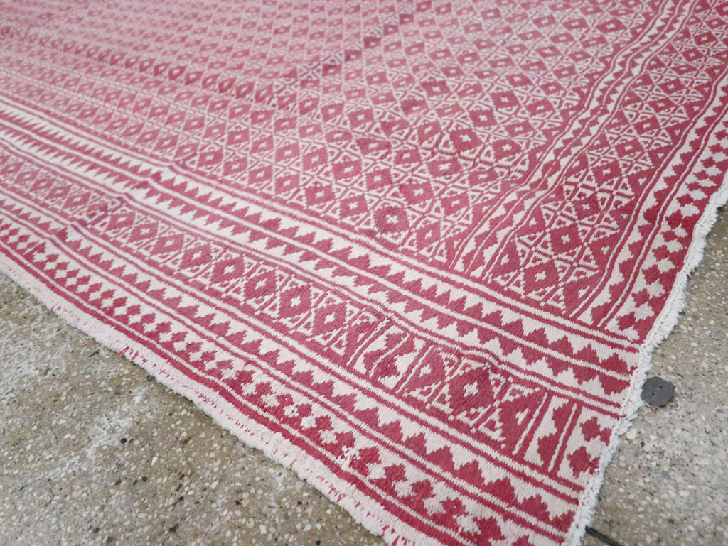 Vintage Persian Reversible Flatweave, No.26598 - Gss