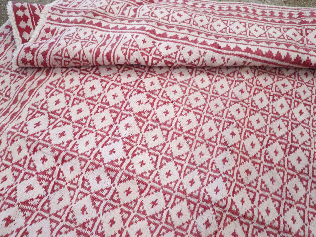 Vintage Persian Reversible Flatweave, No.26598 - Gss