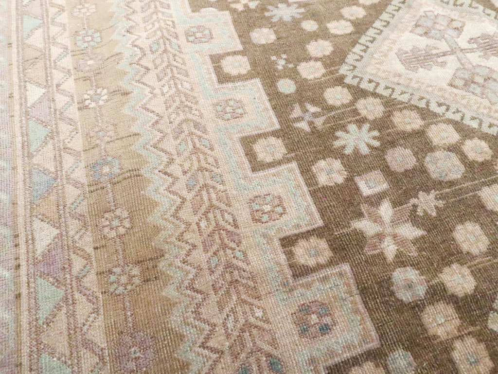 Vintage Persian Afshar Accent Rug, No.26599 - Gss