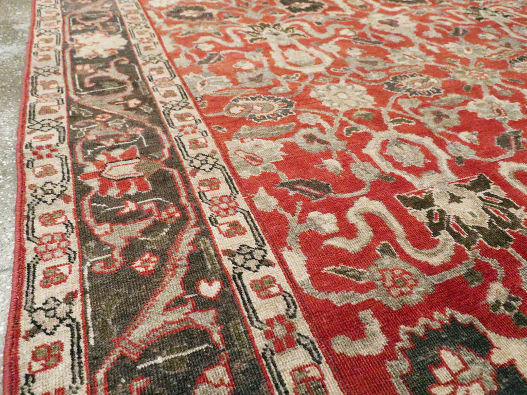 Antique Persian Tabriz Small Room Size Carpet, No.26602 - Gss