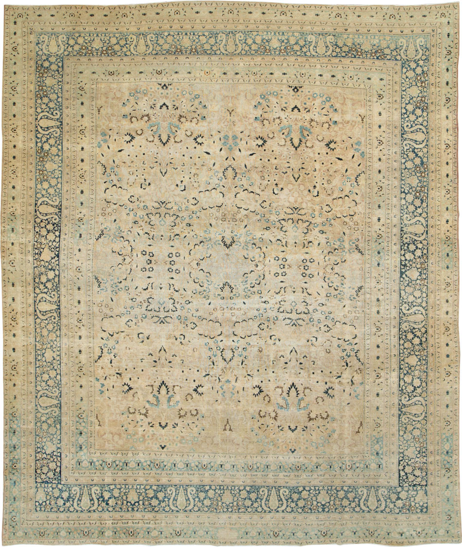 Antique Persian Mashad Carpet, No.26605 - Gss