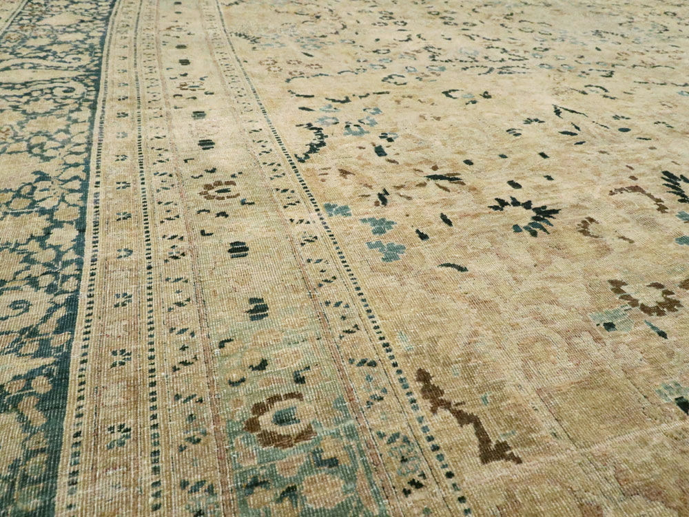Antique Persian Mashad Carpet, No.26605 - Gss