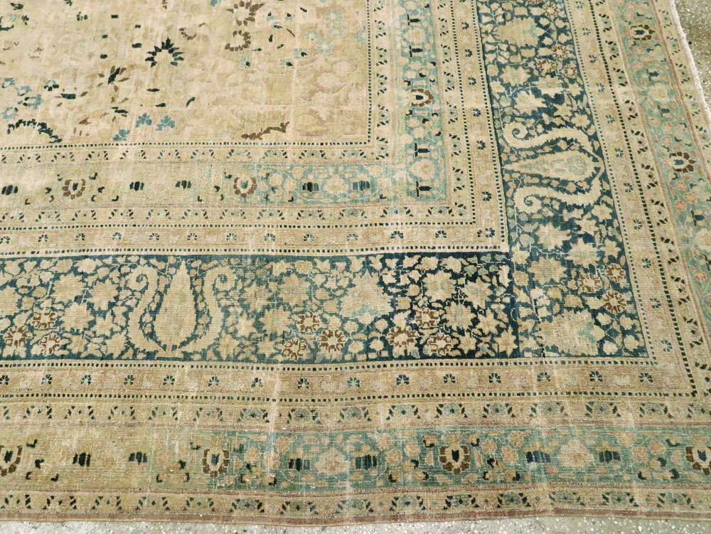 Antique Persian Mashad Carpet, No.26605 - Gss