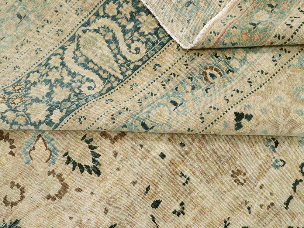 Antique Persian Mashad Carpet, No.26605 - Gss