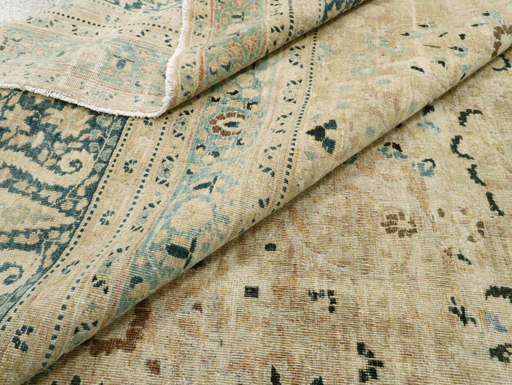 Antique Persian Mashad Carpet, No.26605 - Gss