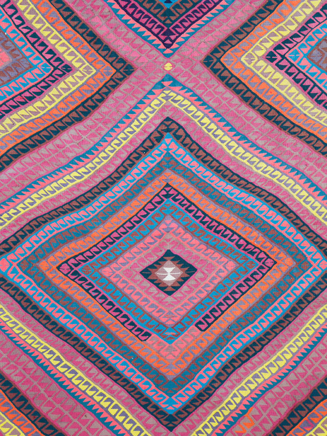 Vintage Turkish Flatweave, No.26608 - Gss