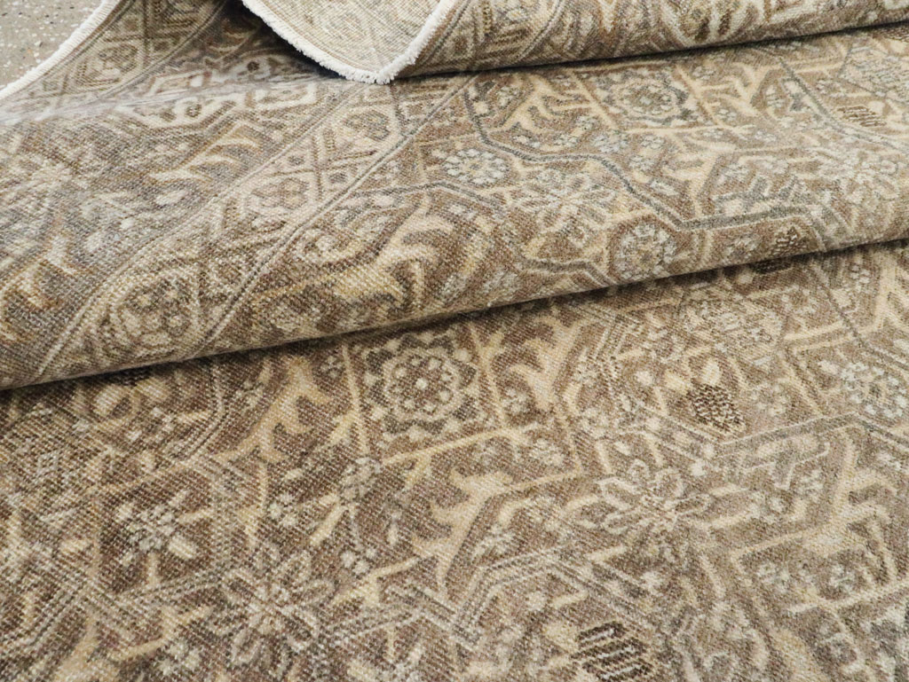 Antique Persian Tabriz Accent Carpet, No.26615 - Gss