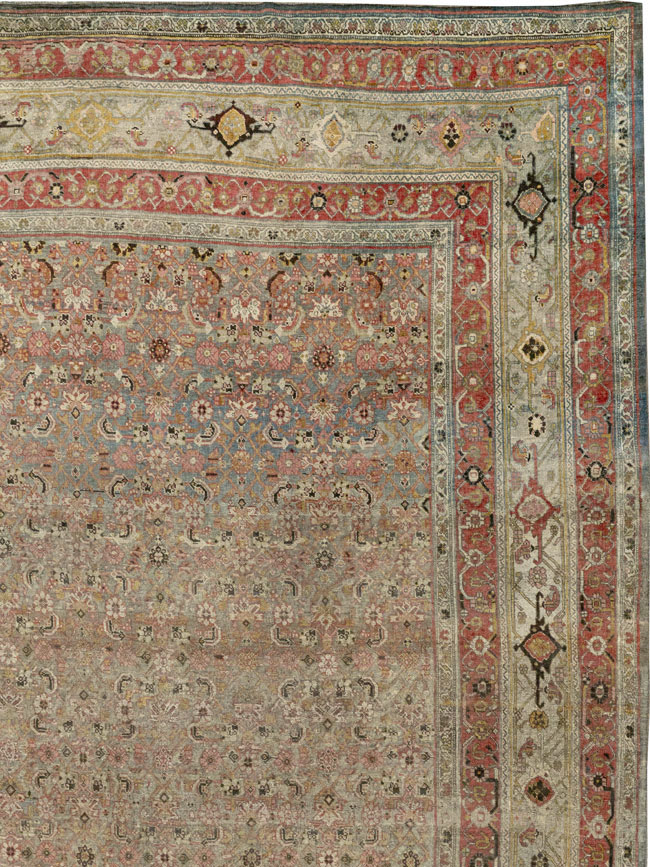 Antique Persian Bidjar Carpet, No.26617 - Gss