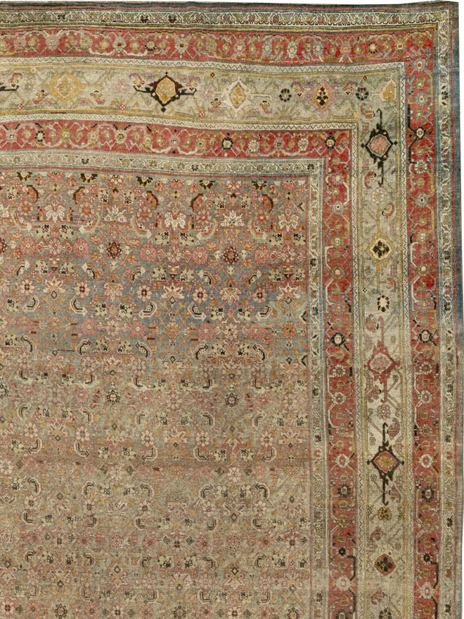 Antique Persian Bidjar Carpet, No.26617 - Gss
