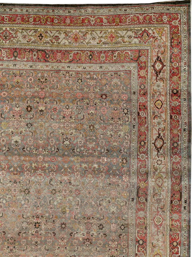 Antique Persian Bidjar Carpet, No.26617 - Gss