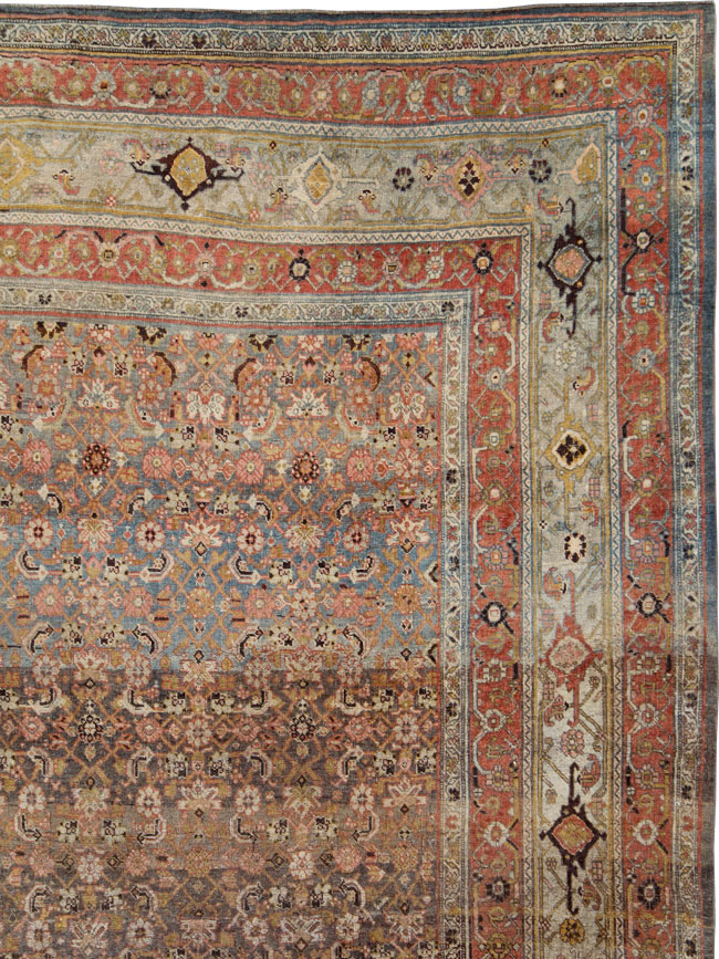 Antique Persian Bidjar Carpet, No.26617 - Gss