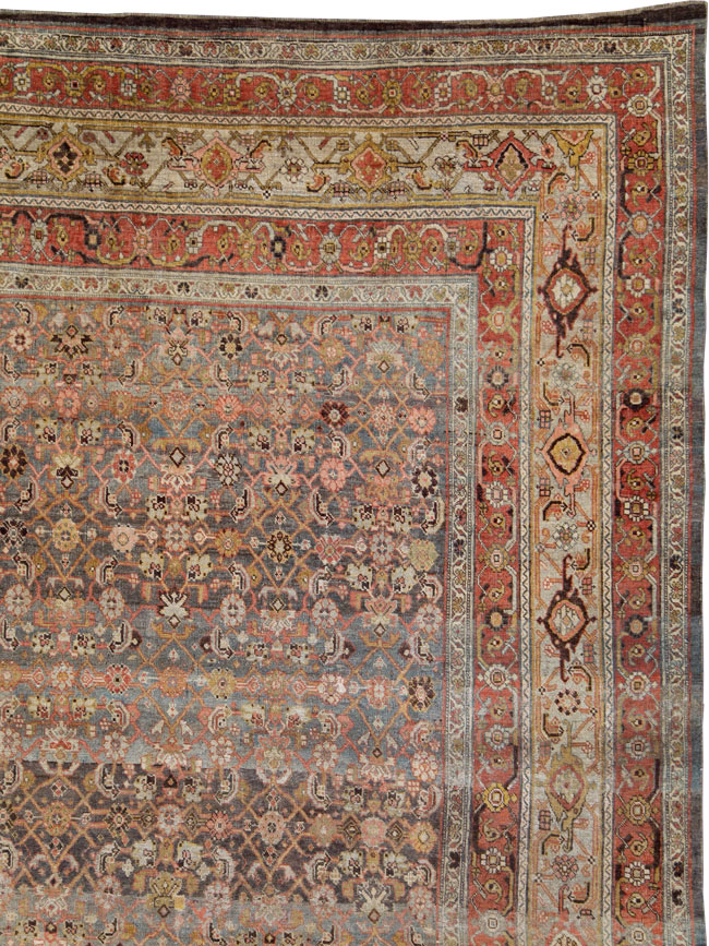 Antique Persian Bidjar Carpet, No.26617 - Gss