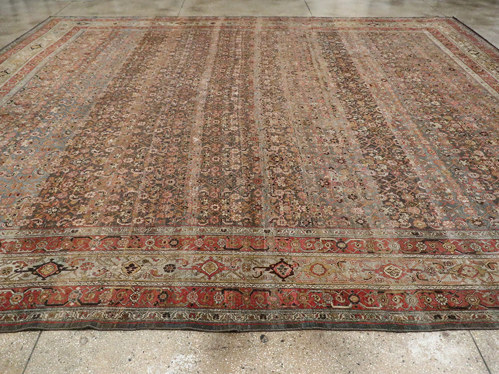 Antique Persian Bidjar Carpet, No.26617 - Gss