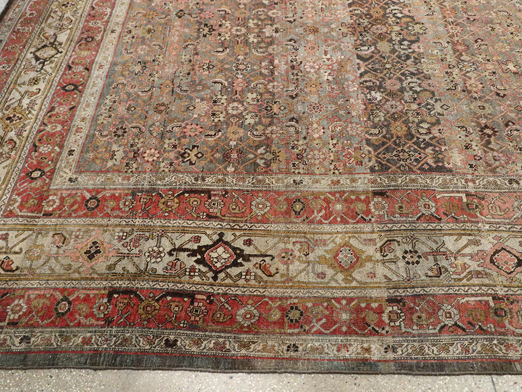 Antique Persian Bidjar Carpet, No.26617 - Gss
