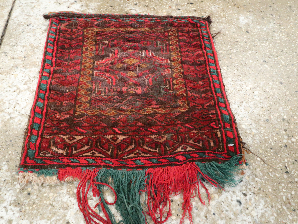 Vintage Central Asian Turkoman Tribal Bag, No.26620 - Gss