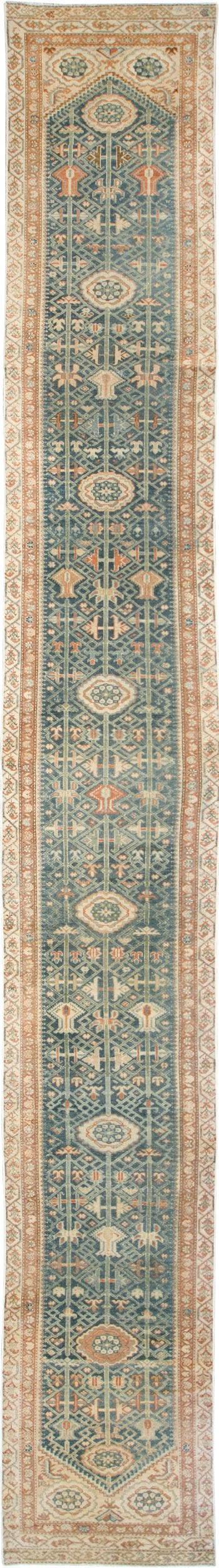 Vintage Persian Malayer Runner, No.26623 - Gss