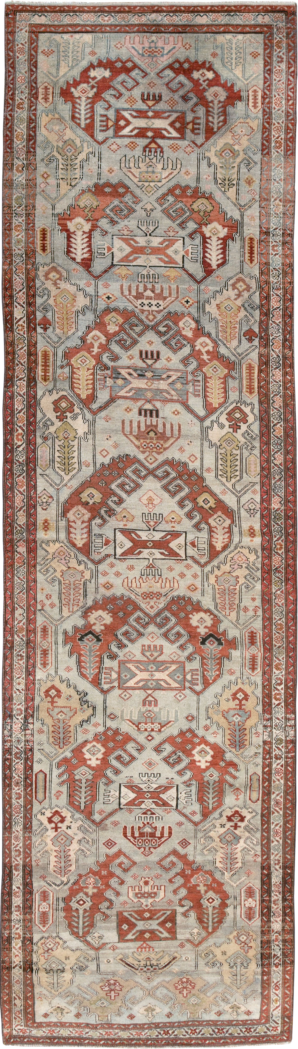 Antique Persian Malayer Runner, No.26627 - Gss