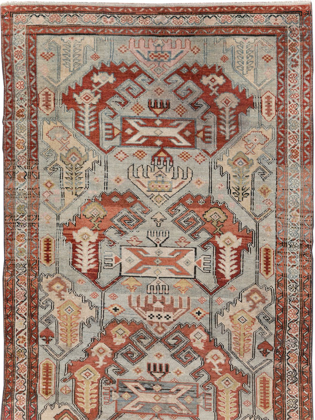Antique Persian Malayer Runner, No.26627 - Gss