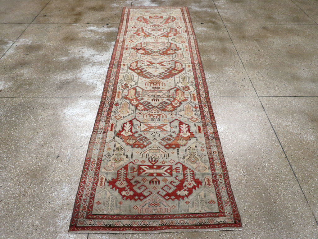 Antique Persian Malayer Runner, No.26627 - Gss