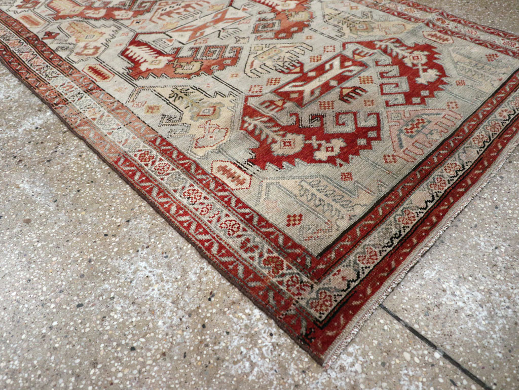 Antique Persian Malayer Runner, No.26627 - Gss