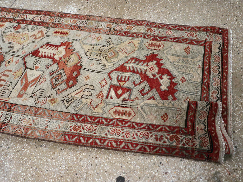 Antique Persian Malayer Runner, No.26627 - Gss