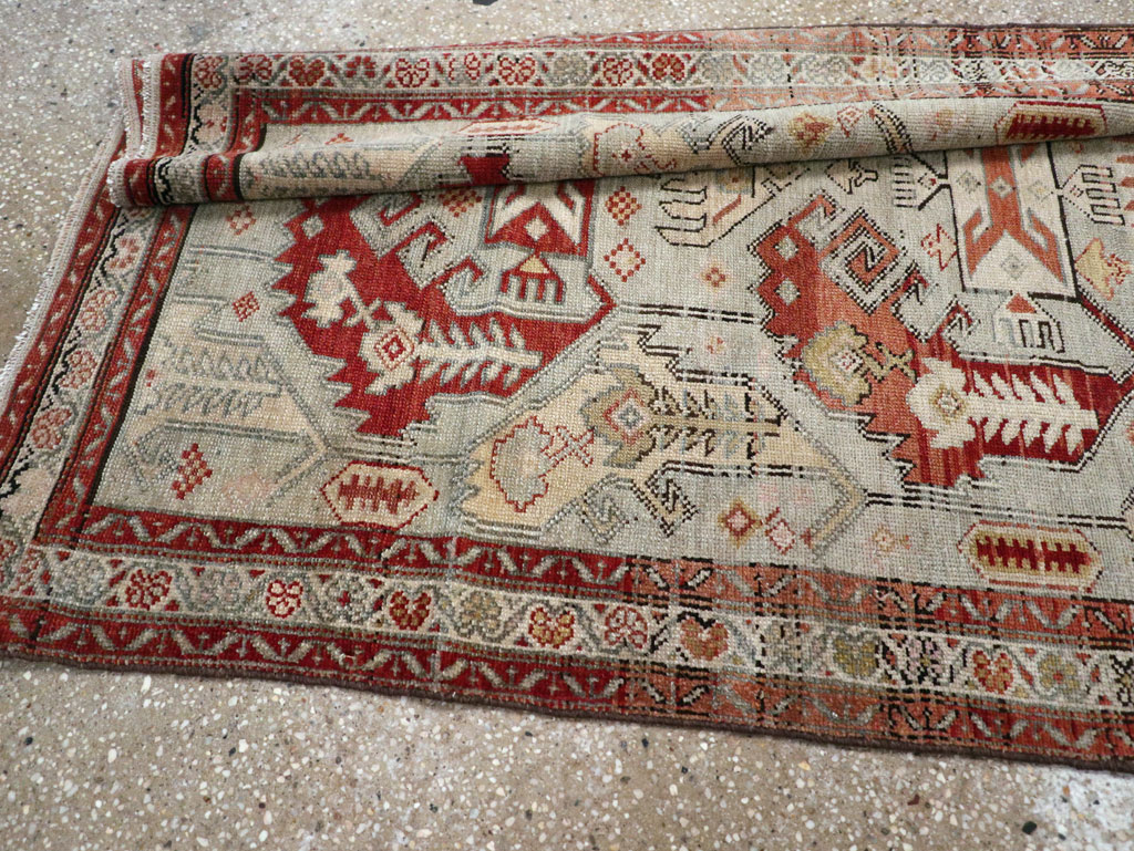 Antique Persian Malayer Runner, No.26627 - Gss