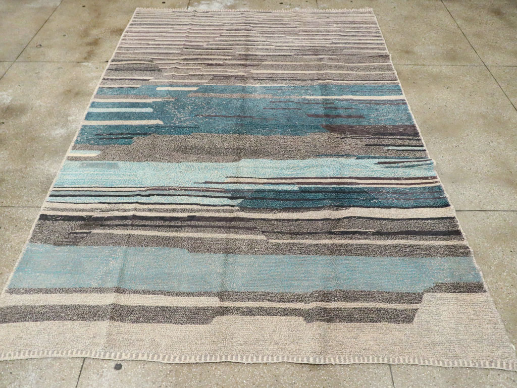 Modern Moroccan Carpet, No.26630 - Gss