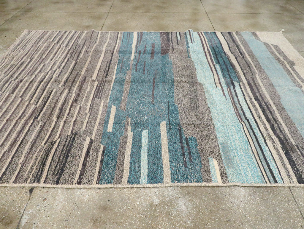 Modern Moroccan Carpet, No.26630 - Gss