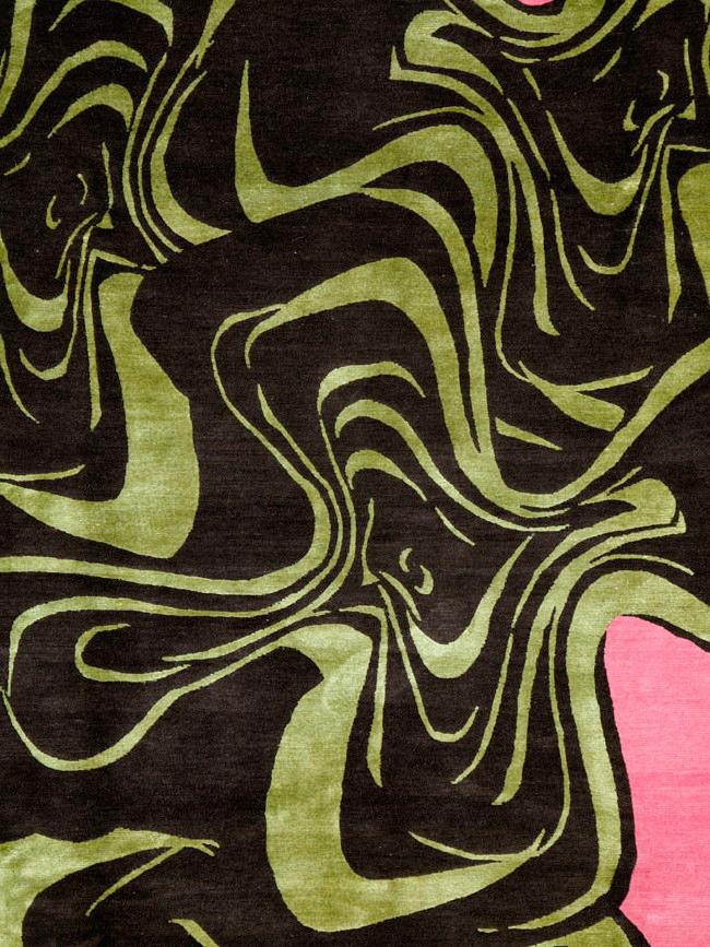 Modern Tibetan Carpet, No.26632 - Gss