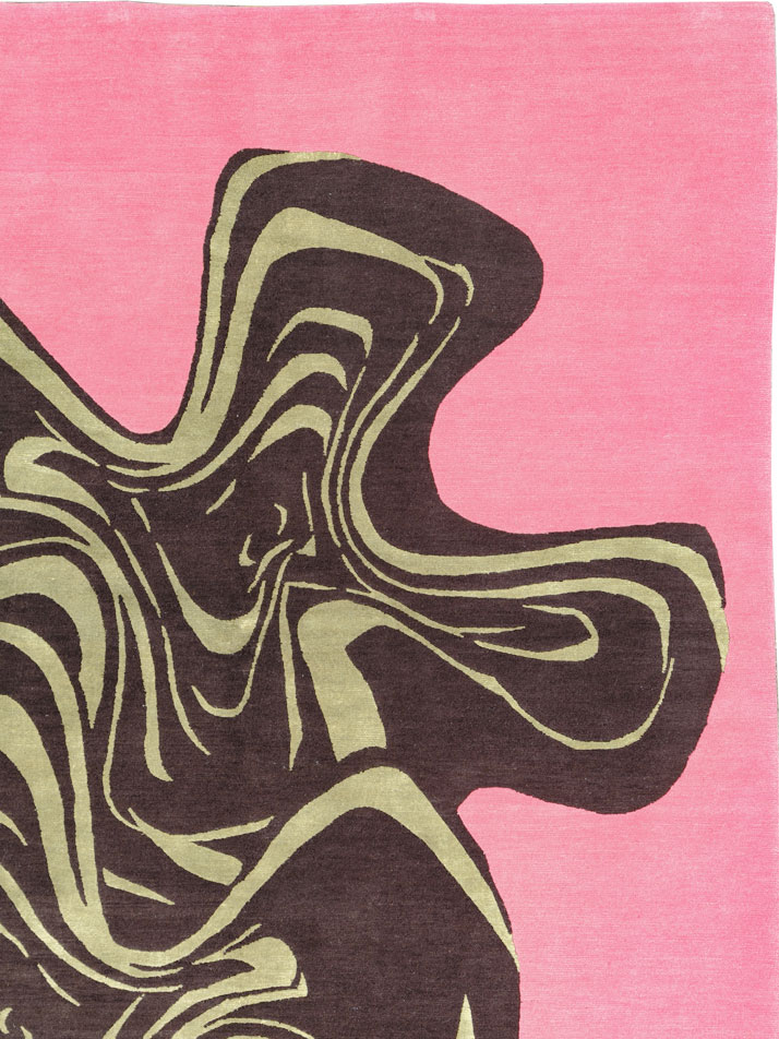 Modern Tibetan Carpet, No.26632 - Gss