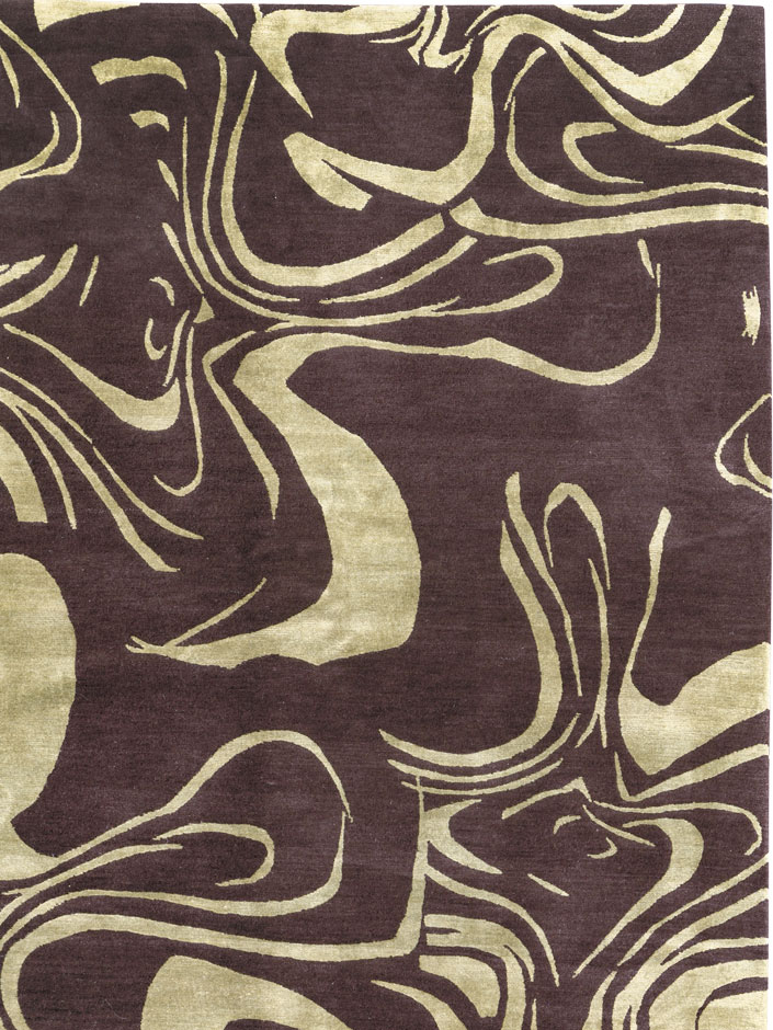 Modern Tibetan Carpet, No.26632 - Gss