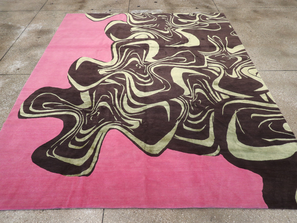 Modern Tibetan Carpet, No.26632 - Gss