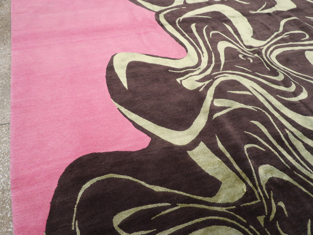 Modern Tibetan Carpet, No.26632 - Gss