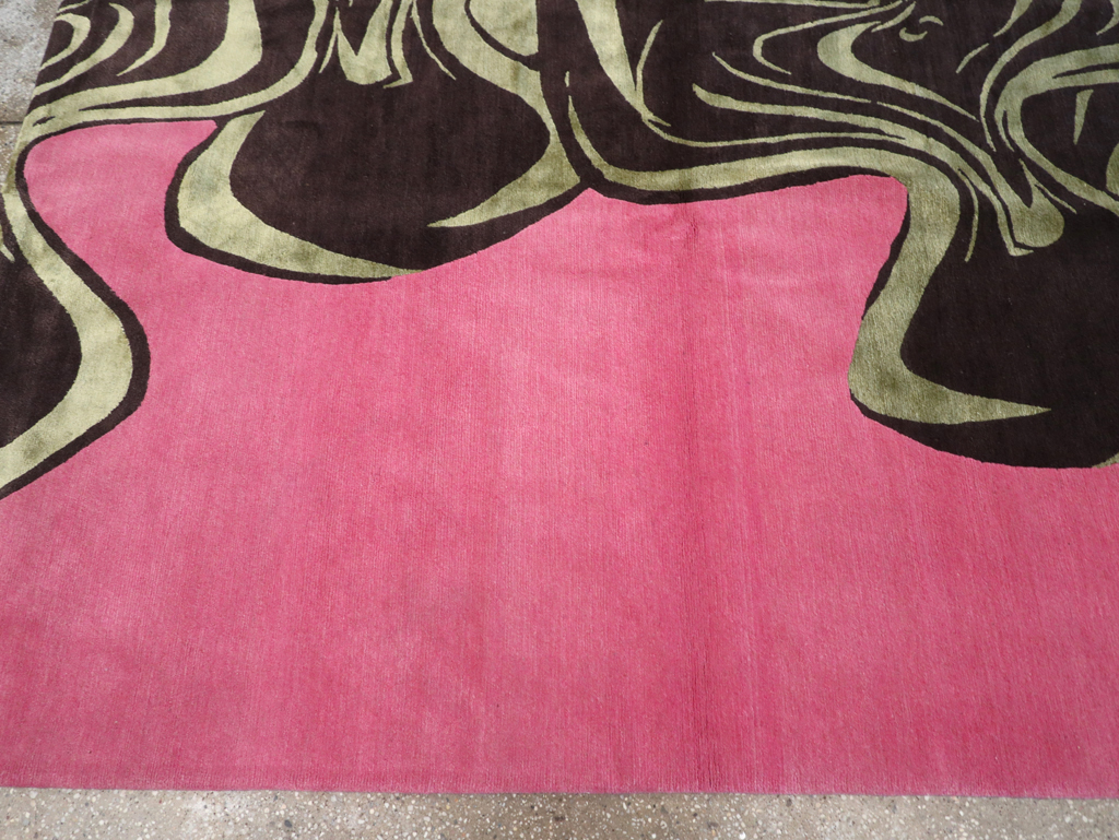 Modern Tibetan Carpet, No.26632 - Gss