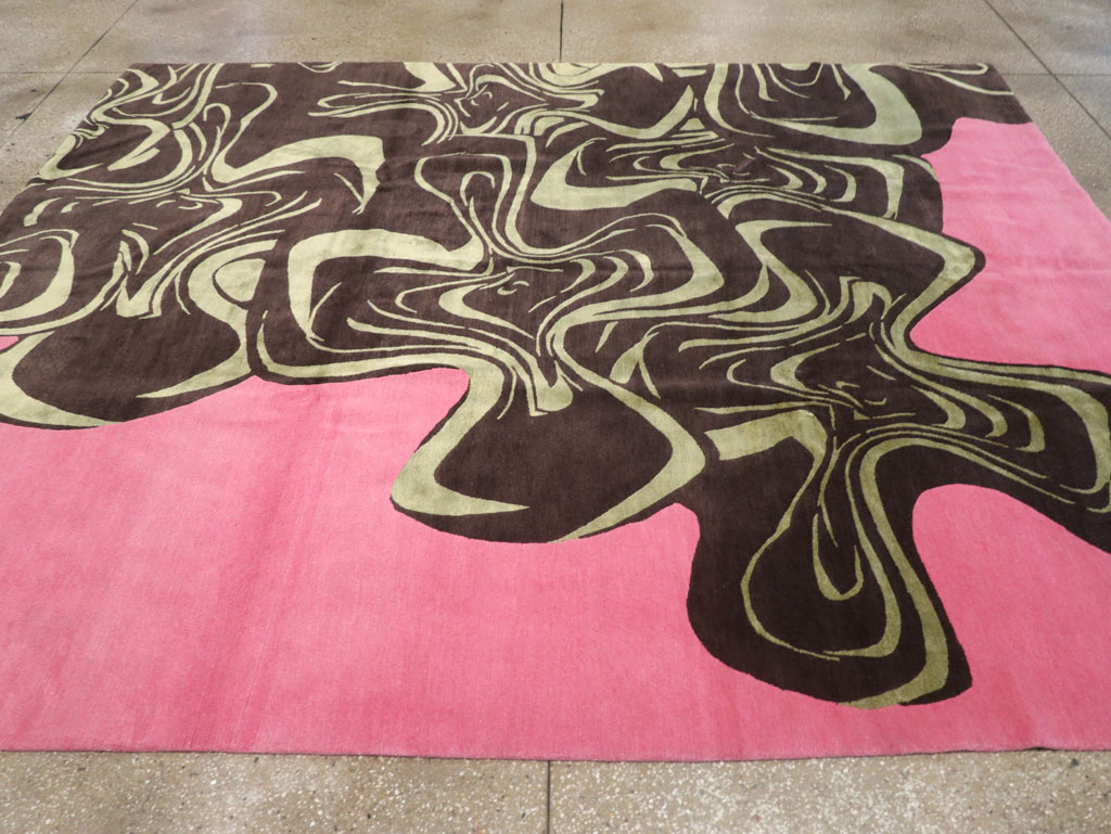Modern Tibetan Carpet, No.26632 - Gss