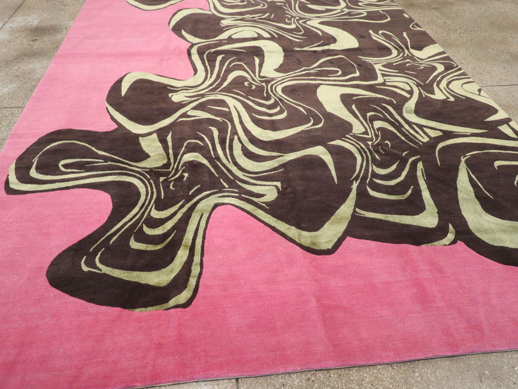 Modern Tibetan Carpet, No.26632 - Gss