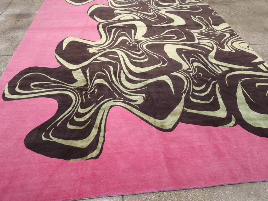 Modern Tibetan Carpet, No.26632 - Gss