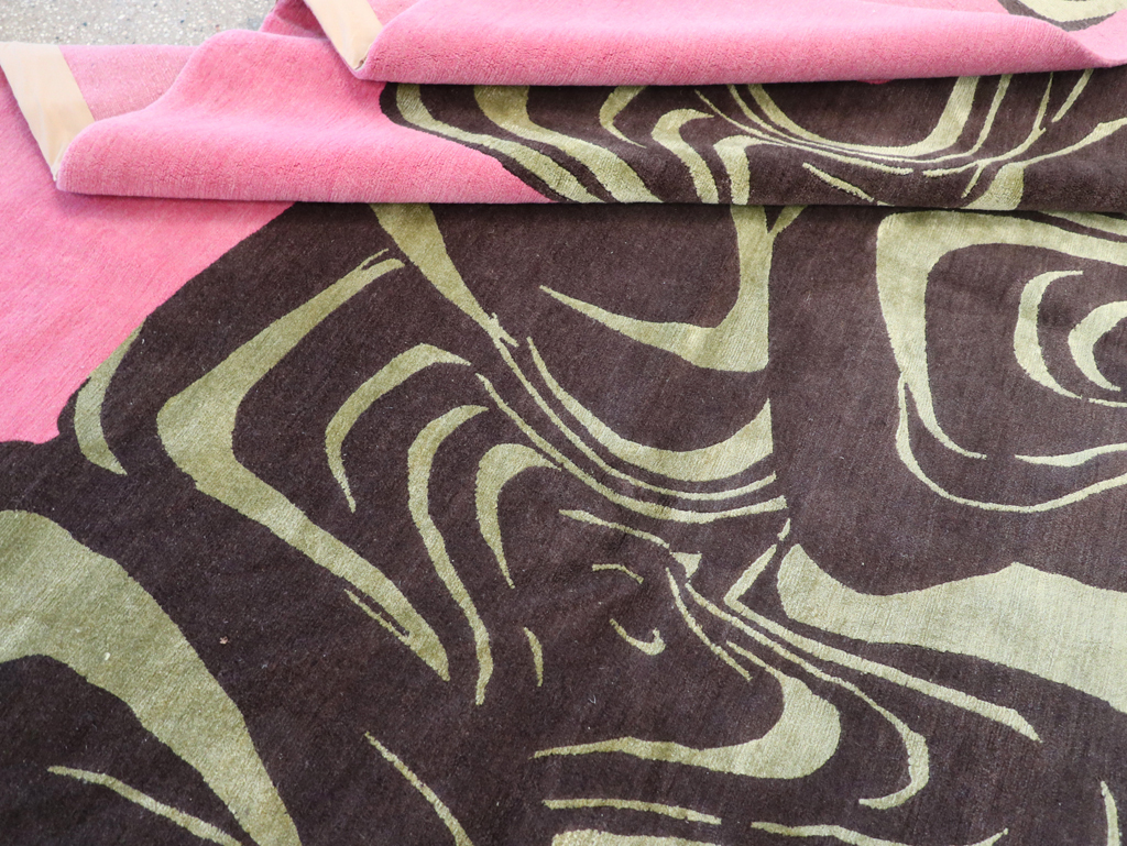 Modern Tibetan Carpet, No.26632 - Gss