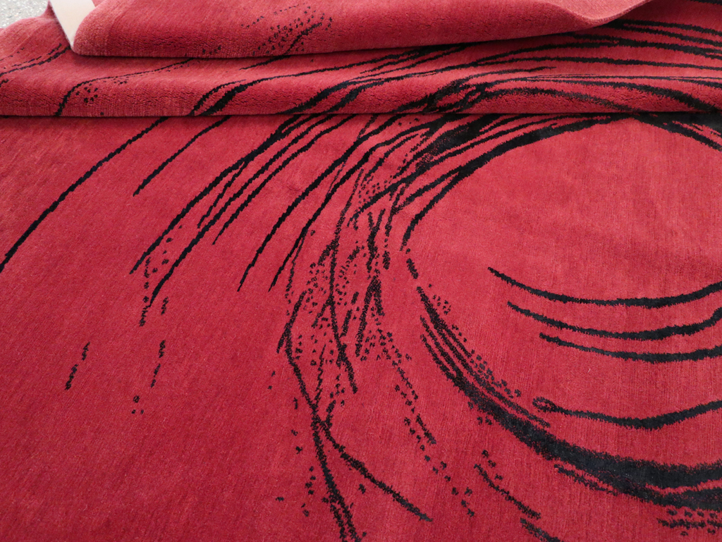 Modern Tibetan Carpet, No.26640 - Gss