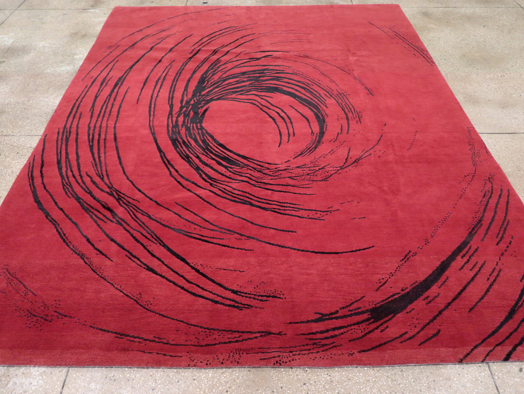 Modern Tibetan Carpet, No.26640 - Gss